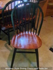 Windsor-Style-Dining-Chairs-and-Table-Set-fourth-image