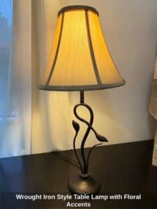 Wrought-Iron-Style-Table-Lamp-with-Floral-Accents