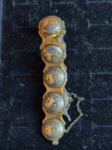 Victorian-Mourning-Bracelet-with-Dragon-Motif-1