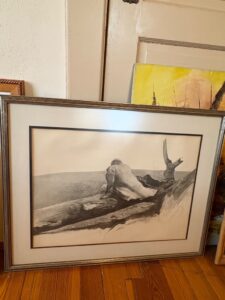 Andrew-Wyeth-The-Hunter-Pencil-Sketch-Print