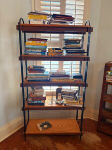 Industrial-Style-Metal-and-Wood-Etagere-Bookcase