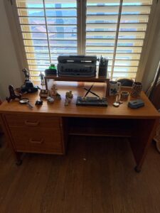 Mid-Century-Modern-Walnut-Executive-Desk