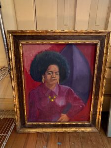 Portrait-of-a-Woman-Oil-on-Canvas-by-Bakare-Abubakri-sideeq-Babatunde