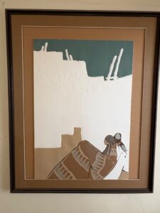 R.C.-Gorman-Woman-with-Blanket-Embossed-Lithograph