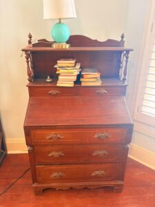 Victorian-Revival-Mahogany-Secretary-Desk-second-image