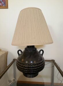 Vintage-Black-Ceramic-Amphora-Lamp-with-Rope-Detail