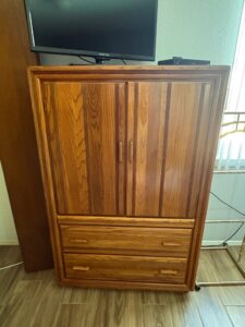 Mid-Century-Modern-Style-Oak-Entertainment-Armoire