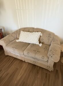 Traditional-Damask-Upholstered-Loveseat