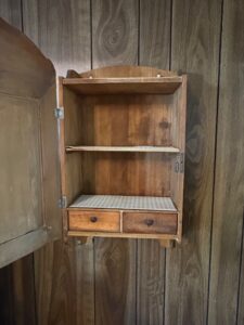 Vintage-Hand-Painted-Floral-Wall-Cabinet-second-image