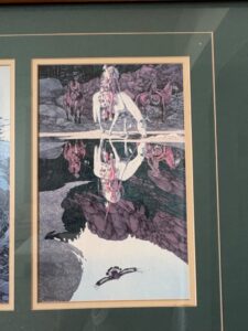 Bev-Doolittle-Spirit-of-the-Grizzly-and-The-Good-Omen-Framed-Diptych-third-image