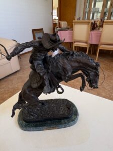 Frederic-Remington-Bronco-Buster-Bronze-Sculpture