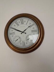 Frontgate-Indoor-or-Outdoor-Wall-Clock-with-Hygrometer-and-Thermometer