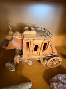 Handcrafted-Wooden-Stagecoach-Model