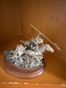 J.J.-Barnum-Apache-Fine-Pewter-Sculpture-second-image
