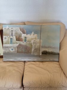 James-Coleman-Adobe-Pueblo-Oil-Painting