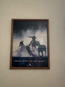 Kennedy-Western-University-Make-Dust-or-Eat-Dust-Promotional-Poster