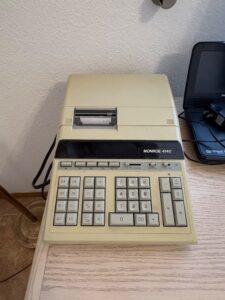 Monroe-Printing-Calculator