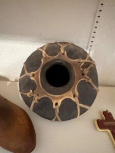 Native-American-Style-Leather-Wrapped-Pottery-Jar
