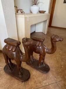 Pair-of-Vintage-Anglo-Indian-Carved-Hardwood-Camel-Figures