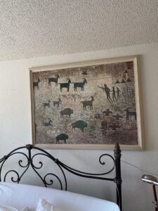 R.-Sanders-Petroglyph-Style-Mixed-Media-Painting