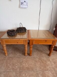 Rustic-Pine-Glass-Top-Side-Tables-second-image