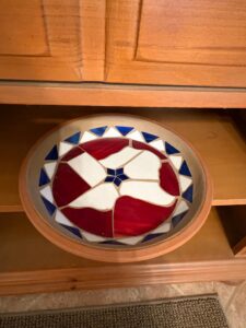 Texas-themed-Mosaic-Terracotta-Bowl