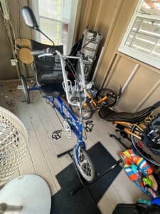 Gorgeous home furnishings, garage, recumbent bikes and so much more!