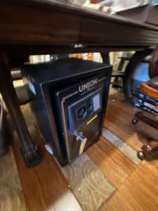 Union Safe Company 1.51 cu. ft. Electronic Lock Gun Floor Safe