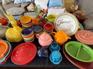 Small Space, BIG Color! Fiestaware, Swarovski & Collector Treasures Estate Sale
