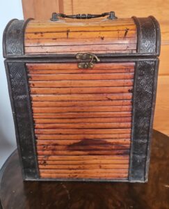 Bamboo-and-Metal-Accent-Chest