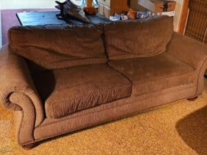 Brown-Corduroy-Sofa