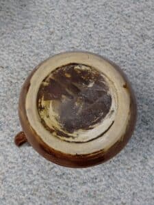 Brown-Earthenware-Pitcher-with-Fern-Motif-fifth-image