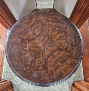 Burl-Wood-Pedestal-Side-Table-third-image