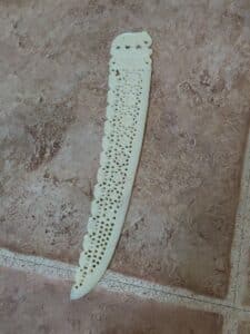 Carved-Celluloid-Elephant-Letter-Opener