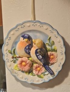 Ceramic-Wall-Plate-with-Bluebirds