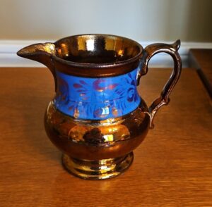 Copper-Lusterware-Pitcher
