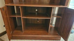 Corner-Media-Console-with-Hutch-third-image