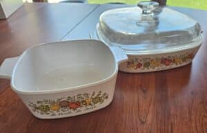 CorningWare-Le-Persil-La-Sauge-Casserole-Dishes-set-of