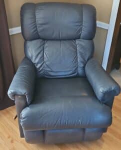 Dark-Gray-La-Z-Boy-Recliner