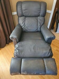 Dark-Gray-La-Z-Boy-Recliner-second-image