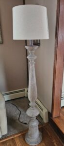 Distressed-Gray-Spindle-Floor-Lamp-second-image