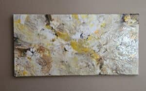Gold-and-White-Abstract-Painting