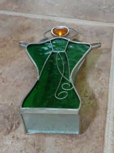 Green-Stained-Glass-Angel-Suncatcher-fourth-image