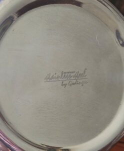 Hammered-Metal-Ice-Bucket-with-Tray-third-image