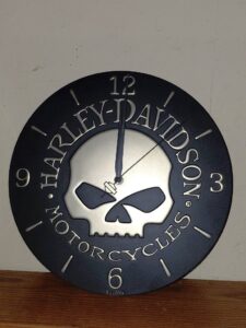 Harley-Davidson-Willie-G-Skull-Clock