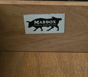 Mahogany-Writing-Desk-and-Chair-Set-fourth-image