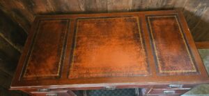 Mahogany-Writing-Desk-and-Chair-Set-second-image