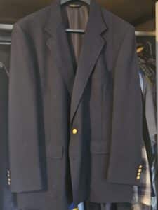 Navy-Gold-Button-Blazer