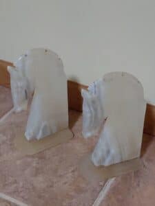 Onyx-Horse-Head-Bookends