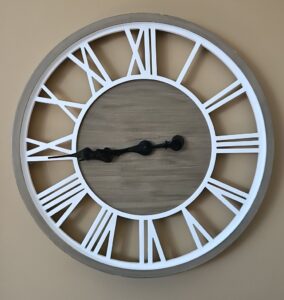 Oversized-Roman-Numeral-Wall-Clock